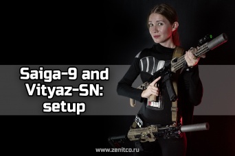 Saiga-9 and Vityaz-SN setup: detailed review