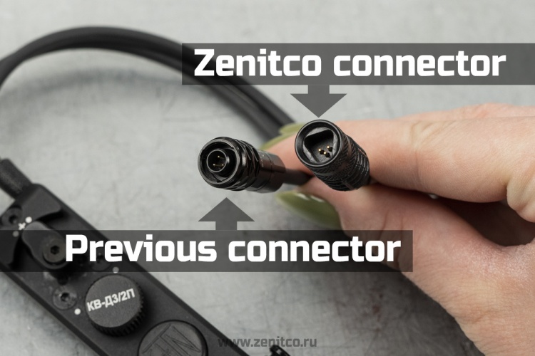 Zenitco connector: KV-D3/2P compatibility