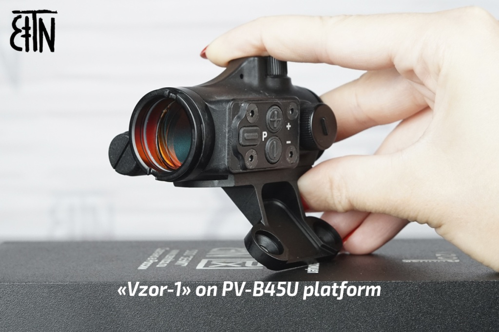 Vzor-1 red dot on PV-B45U platform