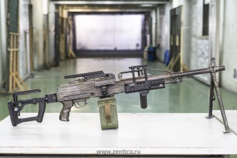 PKP "Pecheneg" and PKM machine guns m...